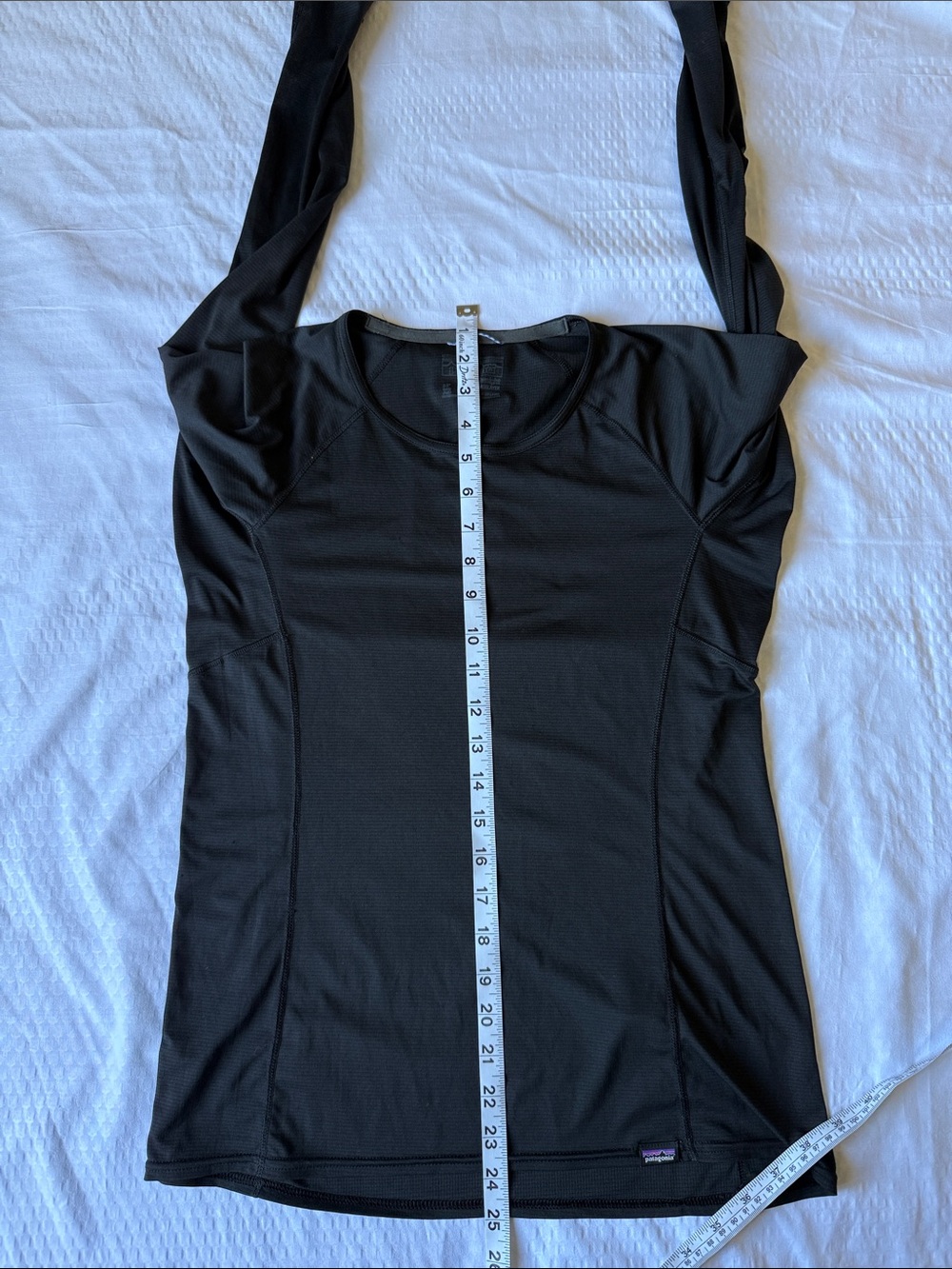 Patagonia Black Lightweight Capilene Baselayer Top - Picture 5 of 8